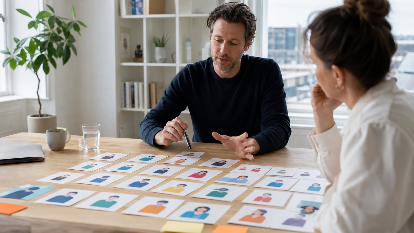 Ondernemer brengt verschillende doelgroepen in kaart voor een heldere positionering